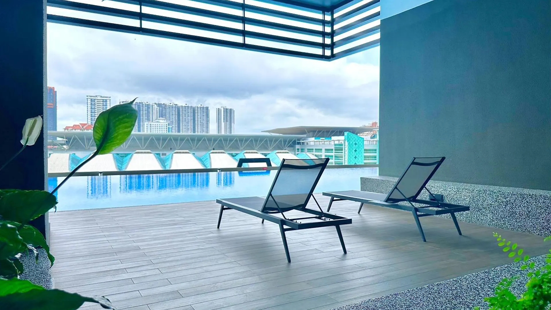 Appartement Twin Tower Residence Johor Bahru By Stayrene Maleisië